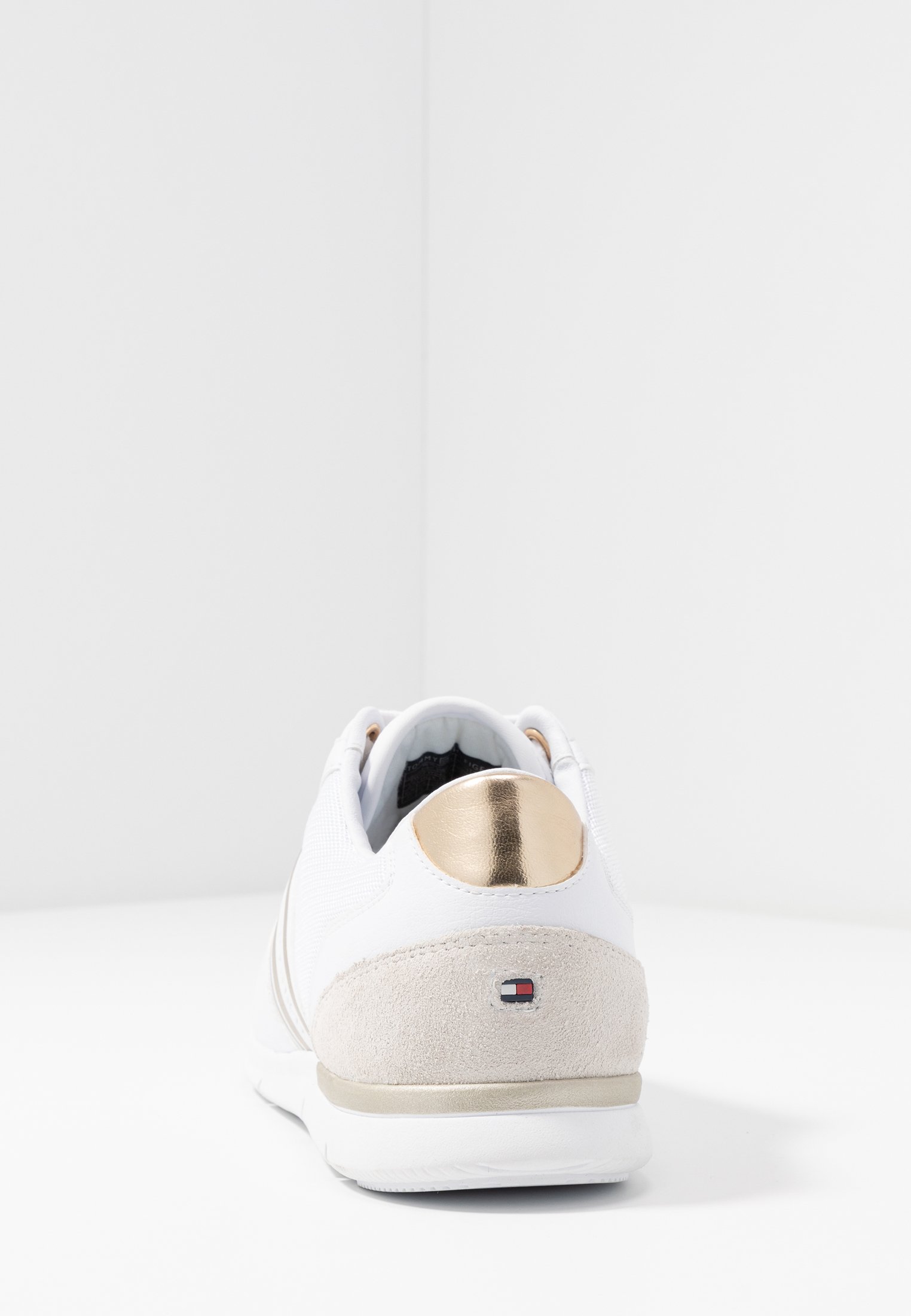 tommy hilfiger metallic retro trainers