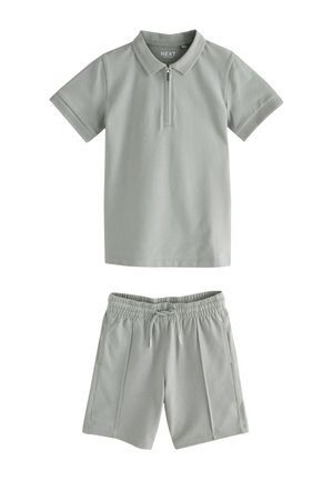 Next REGULAR FIT - SHORT SLEEVE  SET  . - Jogginghose - khaki/green