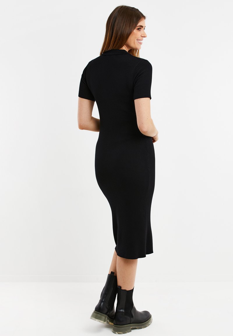 Damen Freizeitkleider | Threadbare ELMA Blusenkleid schwarz - DE74391 Damen Freizeitkleider | Threadbare ELMA Blusenkleid schwarz - DE74391
