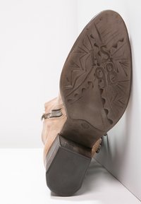 A.S.98 Cowboy- / Bikerboots - taupe