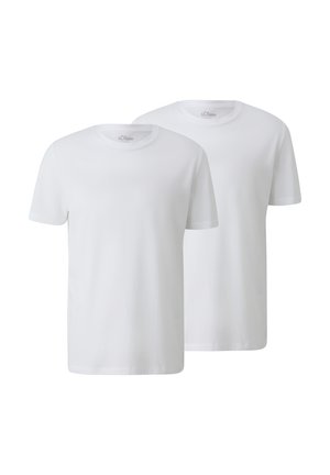 2 PACK - T-shirt basique - weiß