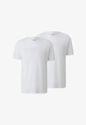 2 PACK - T-shirt basic - weiß