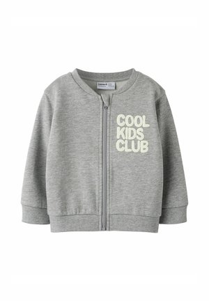 Sweat zippé - grey melange
