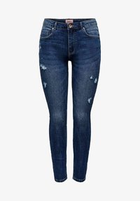 Não selecionado, dark blue denim