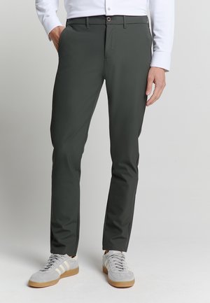 4-WAY STRETCH - Chino - dark steel