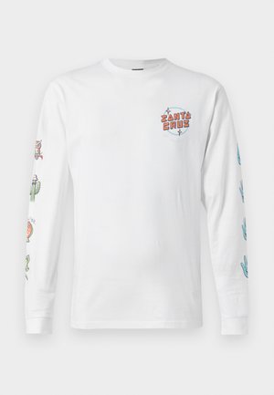 DESERT TRIPPER DOT UNISEX - Μπλούζα με μακριά μανίκια - white