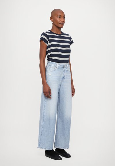 rag & bone MIRAMAR SOFIE ANKLE - Džinsi ar platām starām - meadow blue