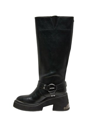 Buffalo, BULL HI FB - Platform boots - black