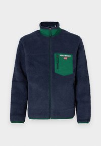 LONG SLEEVE UNISEX - Fleece jacket - cruise navy/new forest