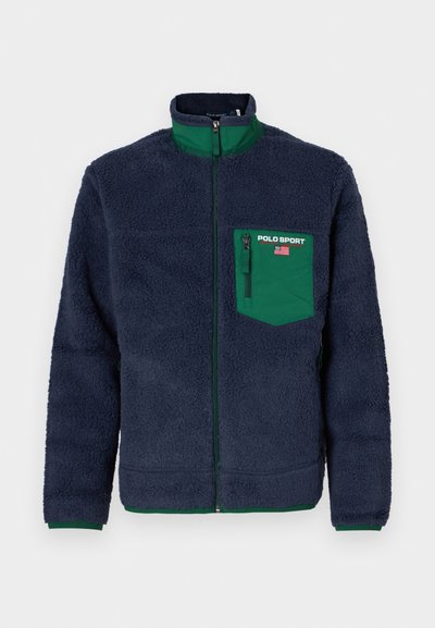 Polo Ralph Lauren LONG SLEEVE UNISEX - Fleece jacket - cruise navy/new forest