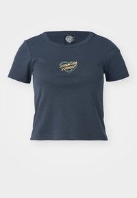 HEART WREATH MINI FRONT  - Camiseta estampada - black wash