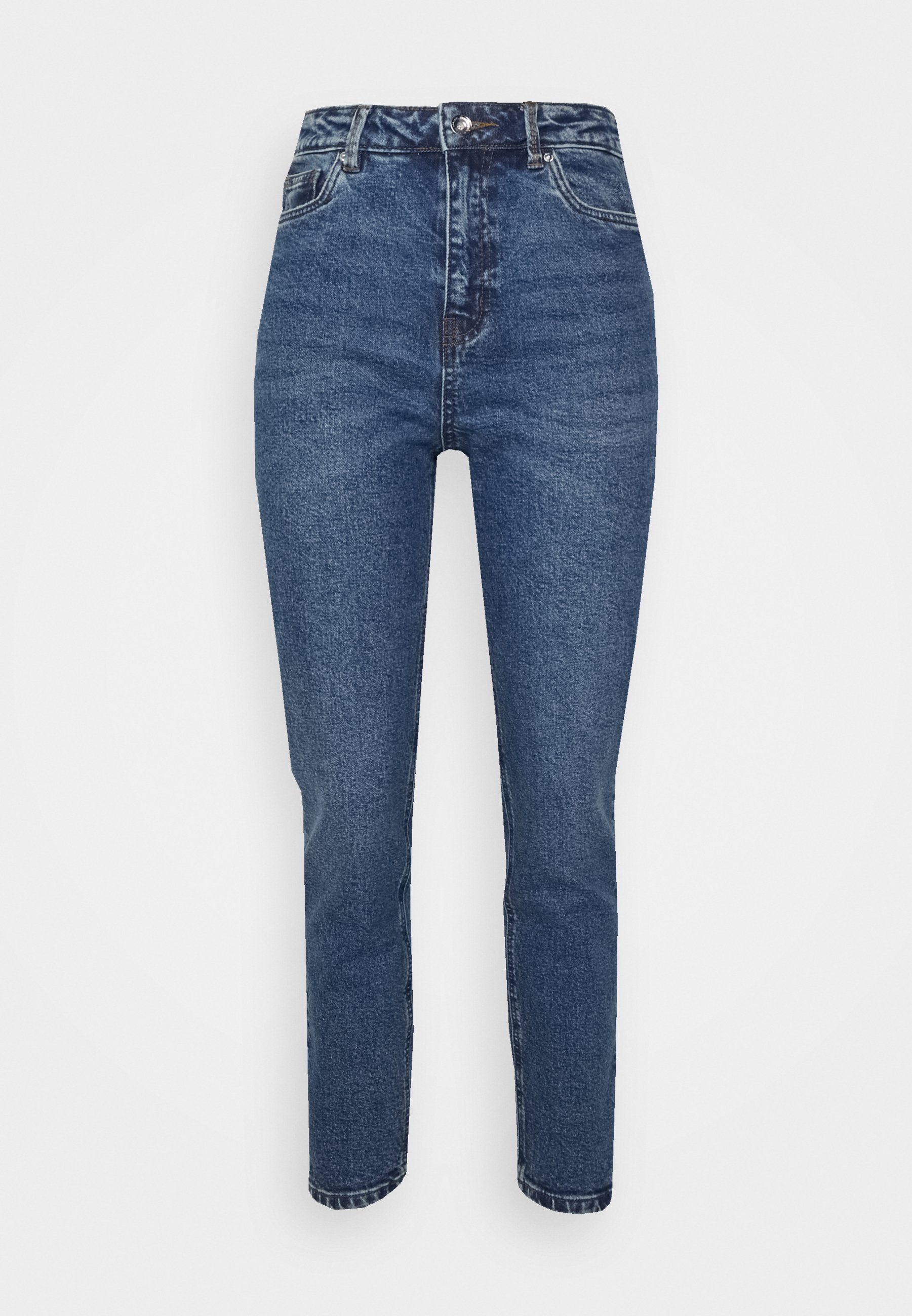 Dark blue straight leg jeans