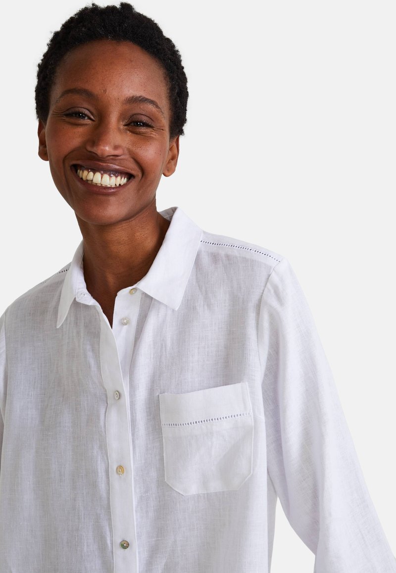 Monoprix Chemise de nuit Nuisette blanc