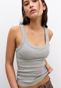 PULL&BEAR Top - grey