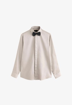 Next REGULAR FIT - LONG SLEEVE SINGLE CUFF PIPED - Skjorta - neutral brown