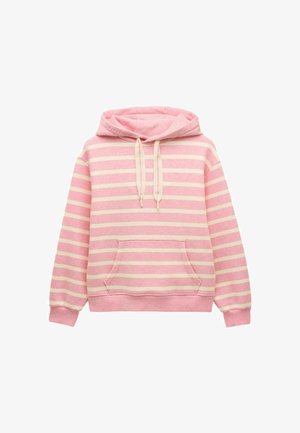 Joules, MILBOURNE - Kapuzenpullover - pink cream striped