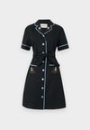 FIONA DRESS - Vestido camisero - black