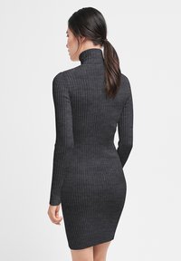 Wolford MERINO RIB - Gebreide jurk - anthr. melé
