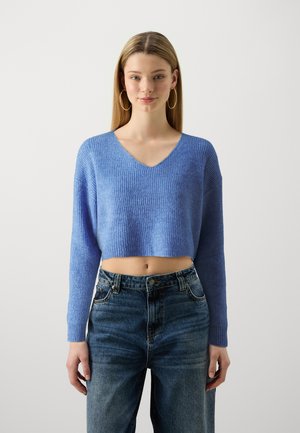 Even&Odd Strikkegenser - light blue