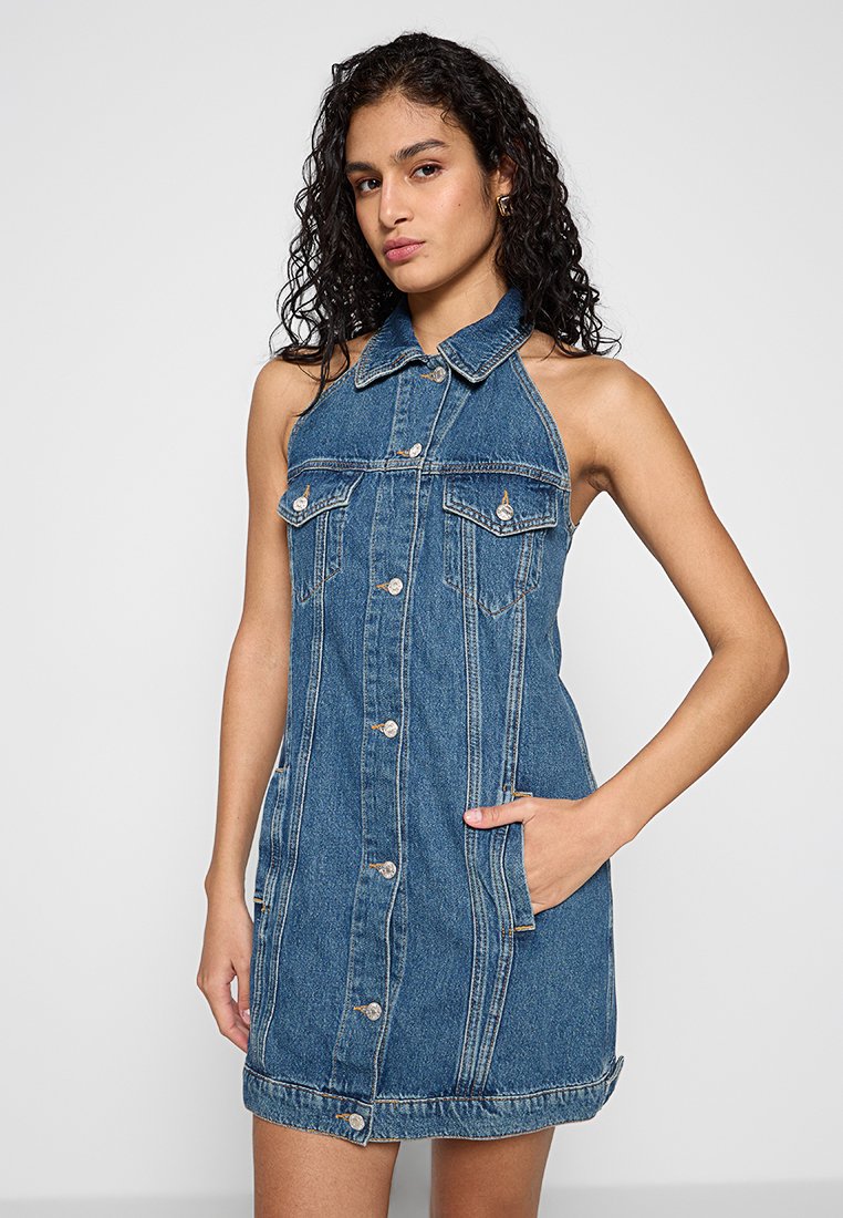 MOSCHINO JEANS Jeansjurken blauw MOSCHINO JEANS Jeansjurken blauw