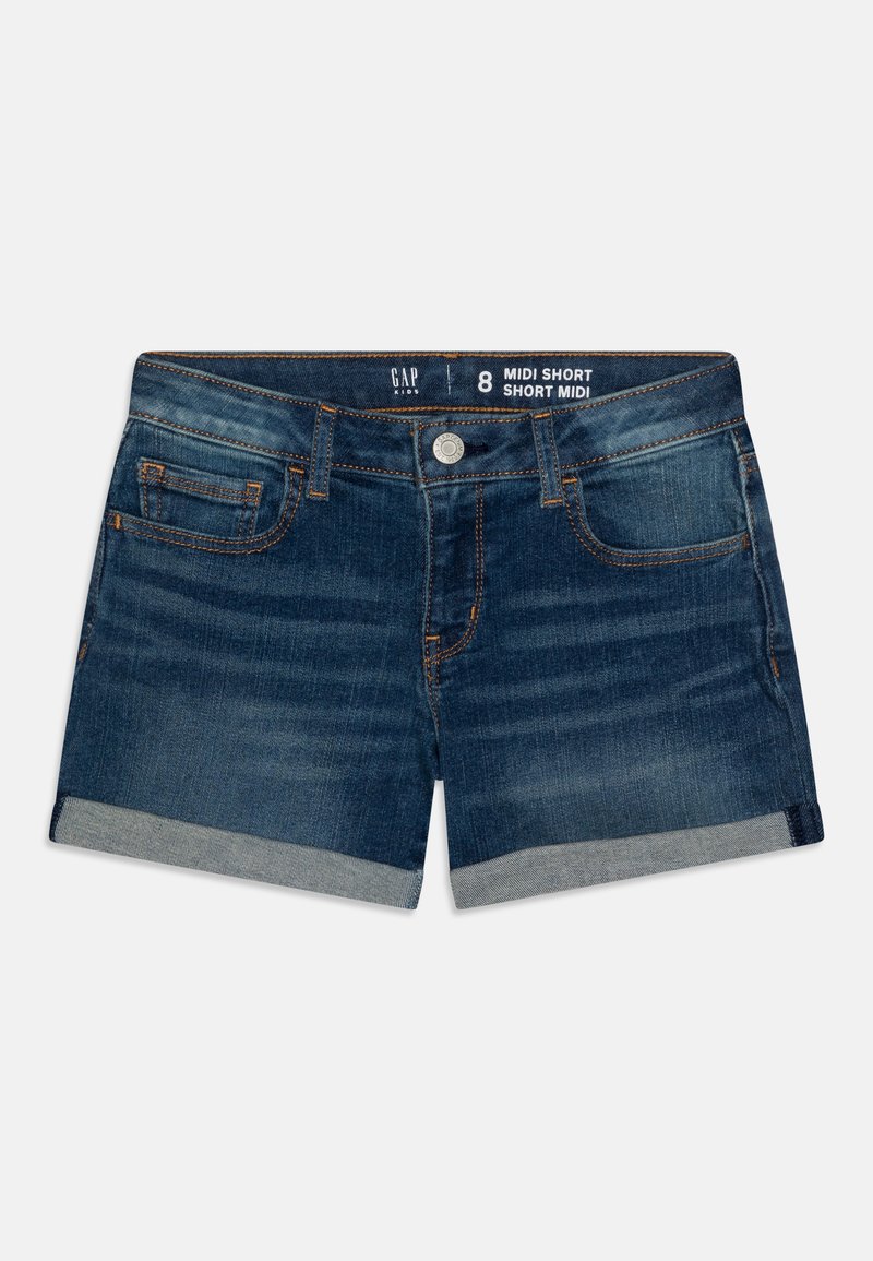GAP MIDI CUFF GIRLS Jeans Shorts dark wash/blue denim Zalando.ch