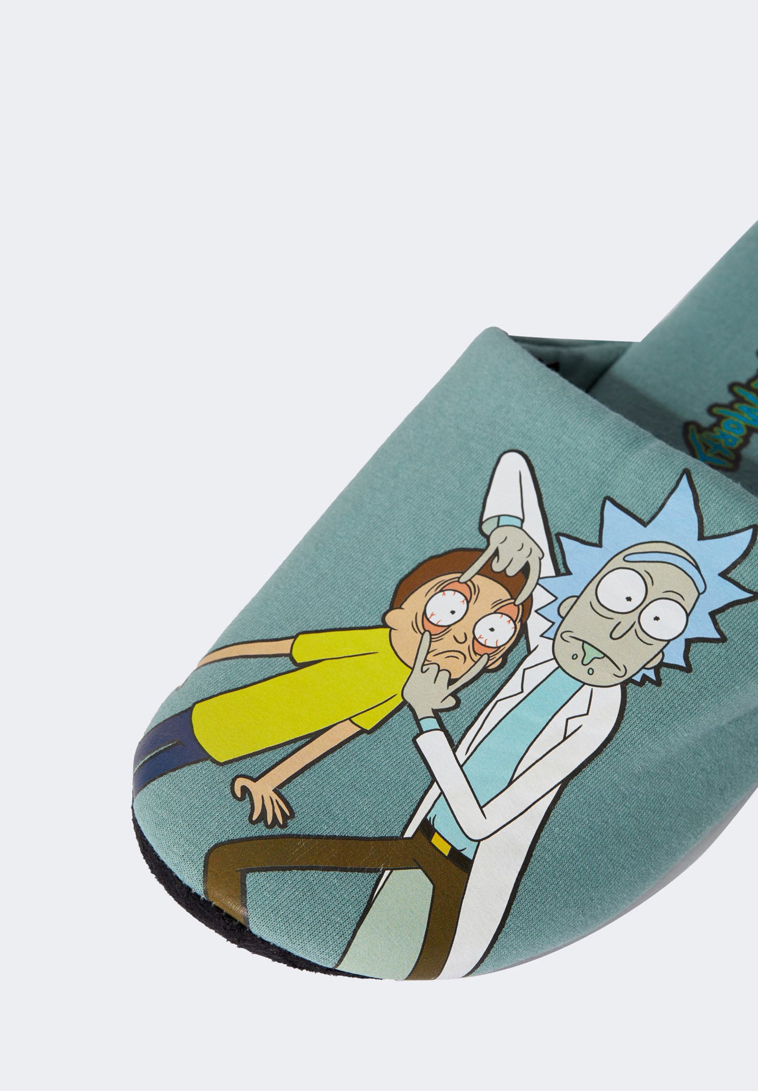 DeFacto RICK AND MORTY - Chanclas de baño - green/verde - Zalando.es