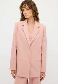 adL WITH POCKETS - Kurzmantel - powder