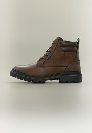 Wrangler, NEVADA MEN HIGH - Боти с връзки до глезена - tortoise shell