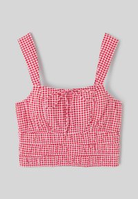 BZB VICHY - Blouse - rose