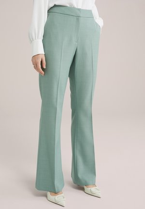 Pantalones - mottled light green