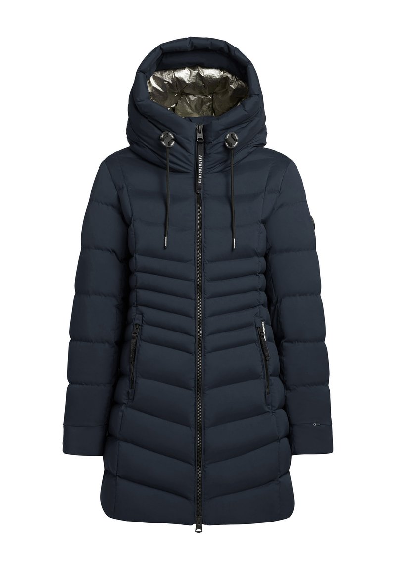 khujo Wintermantel donkerblauw