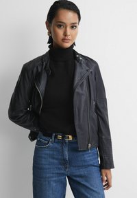 Reiss MABEL ROLL NECK - Maglione - black
