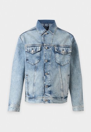 Pepe Jeans, ALBION TRUCKER JACKET - Τζιν μπουφάν - light-blue denim
