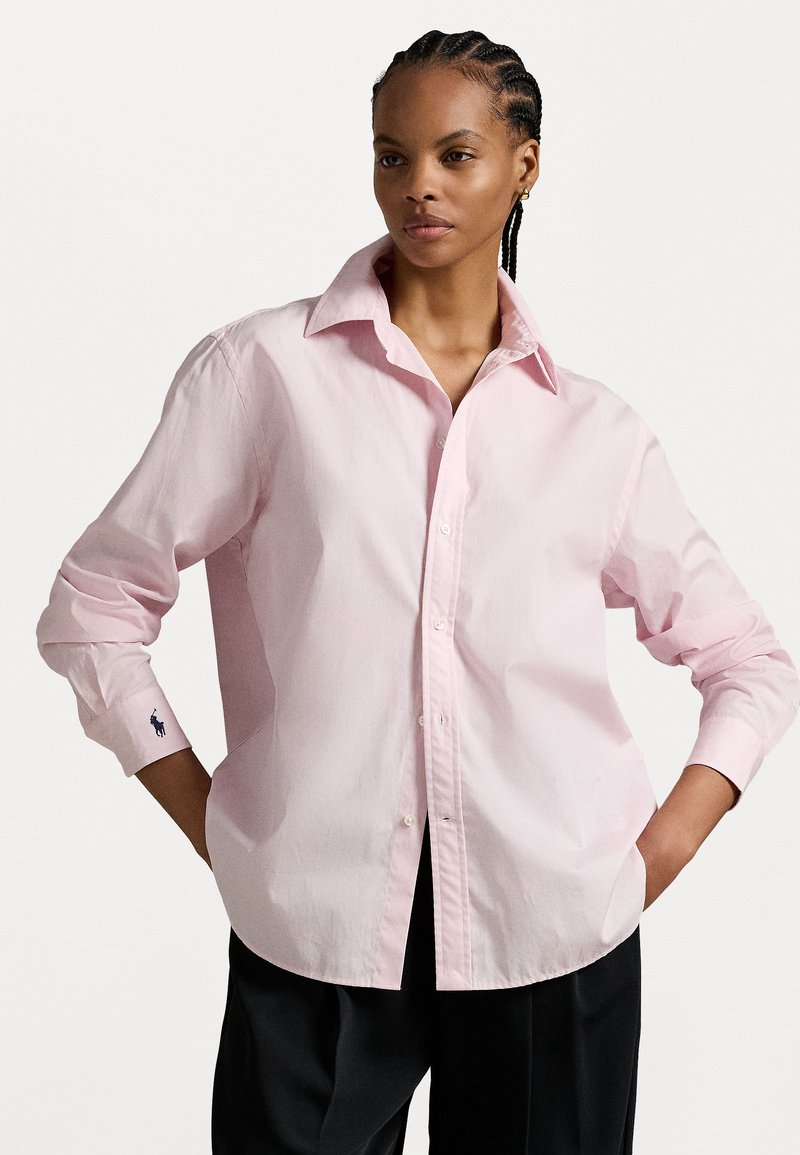 Polo Ralph Lauren OVERSIZE FIT COTTON SHIRT - Košilová halenka  - surfside rose