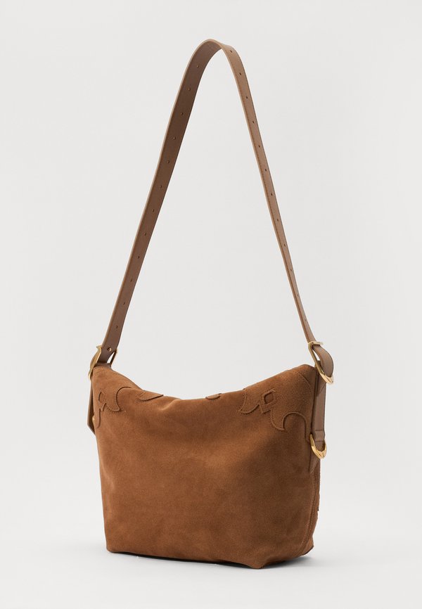 JANE WESTERN - Handbag - cognac2