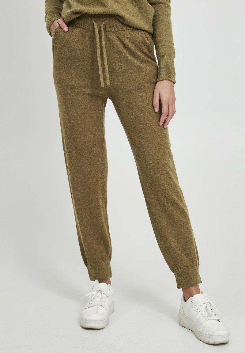 b.young BYMilo - Jogginghose - military olive melange