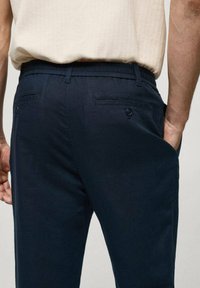 Mango Broek - royal blue