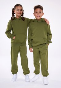 Champion EXCLUSIVE HOODIE UNISEX - Felpa - dark green