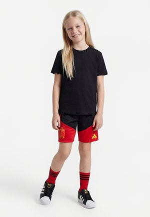 adidas Performance BELGIUM RBFA TRAINING YOUTH UNISEX  - Korte sportsbukser - black