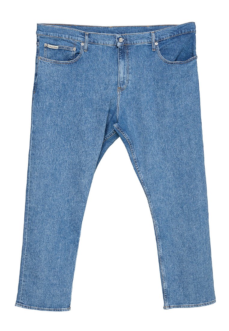 Calvin Klein Jeans Straight leg jeans blauw denim/bluedenim