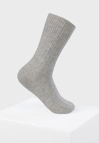 CASH-MERE Calcetines - hellgrau melange
