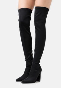 RAID STOOP - High heeled boots - black