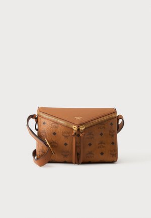 MCM, DIAMANT MIX SHOULDER - Handbag - cognac