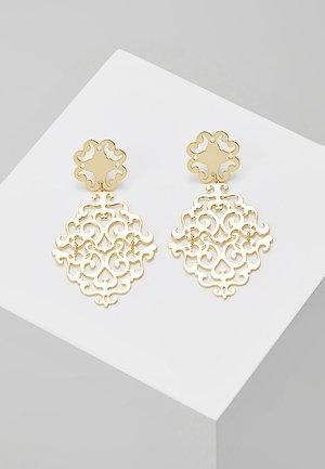 RIMII PENDANT EAR PLAIN - Earrings - gold-coloured