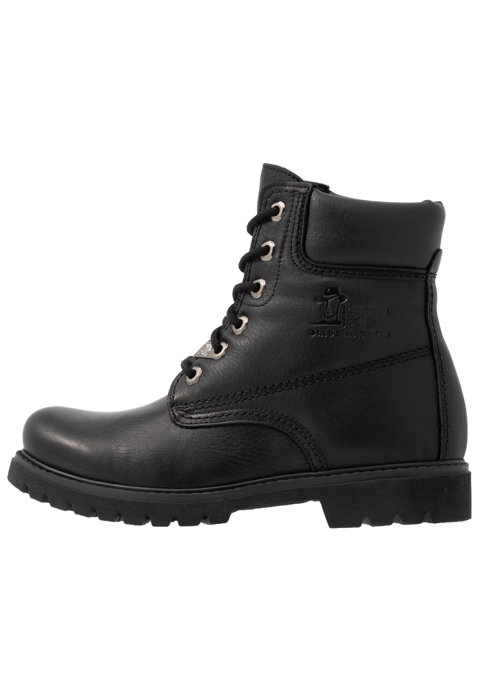 Panama Jack Botines con cordones - black/negro - Zalando.es