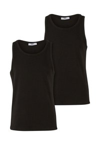 TANK 2 PACK - Top - jet black jet black