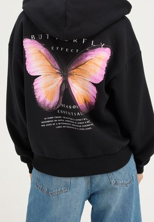 Kapuzenpullover - black