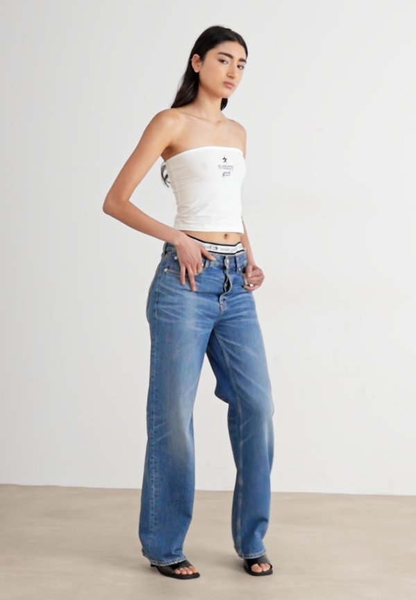 EXCLUSIVE GIRL STAR TUBE - Top - ecru2