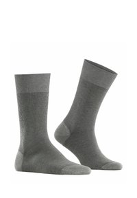 FALKE FINE SHADOW - Socks - grijs antraciet