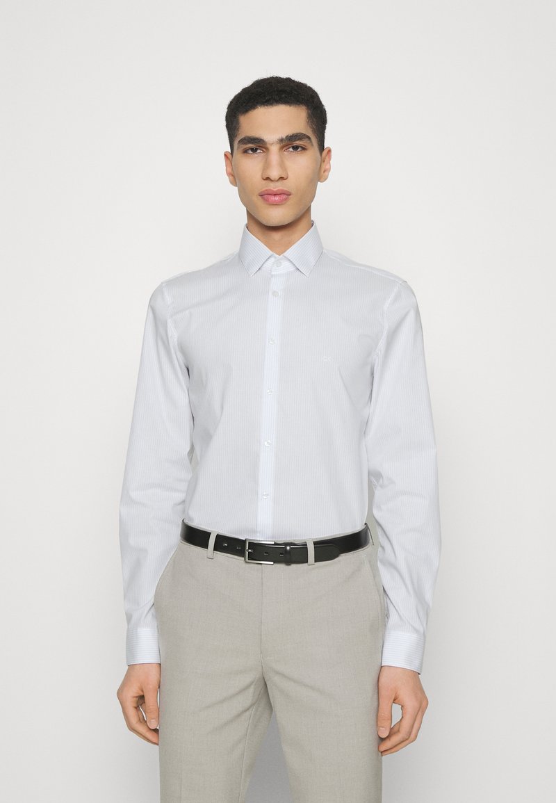 Calvin Klein Tailored STRETCH STRIPE Formal shirt bright white